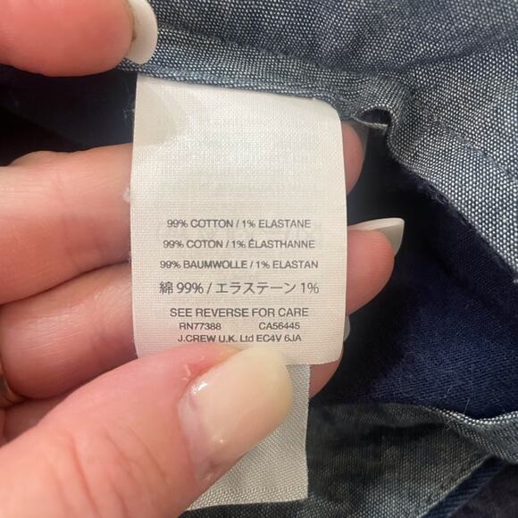 J.CREW SHORTS stretch -palm tree vacation size 35 inseam 9 - Picture 8 of 8